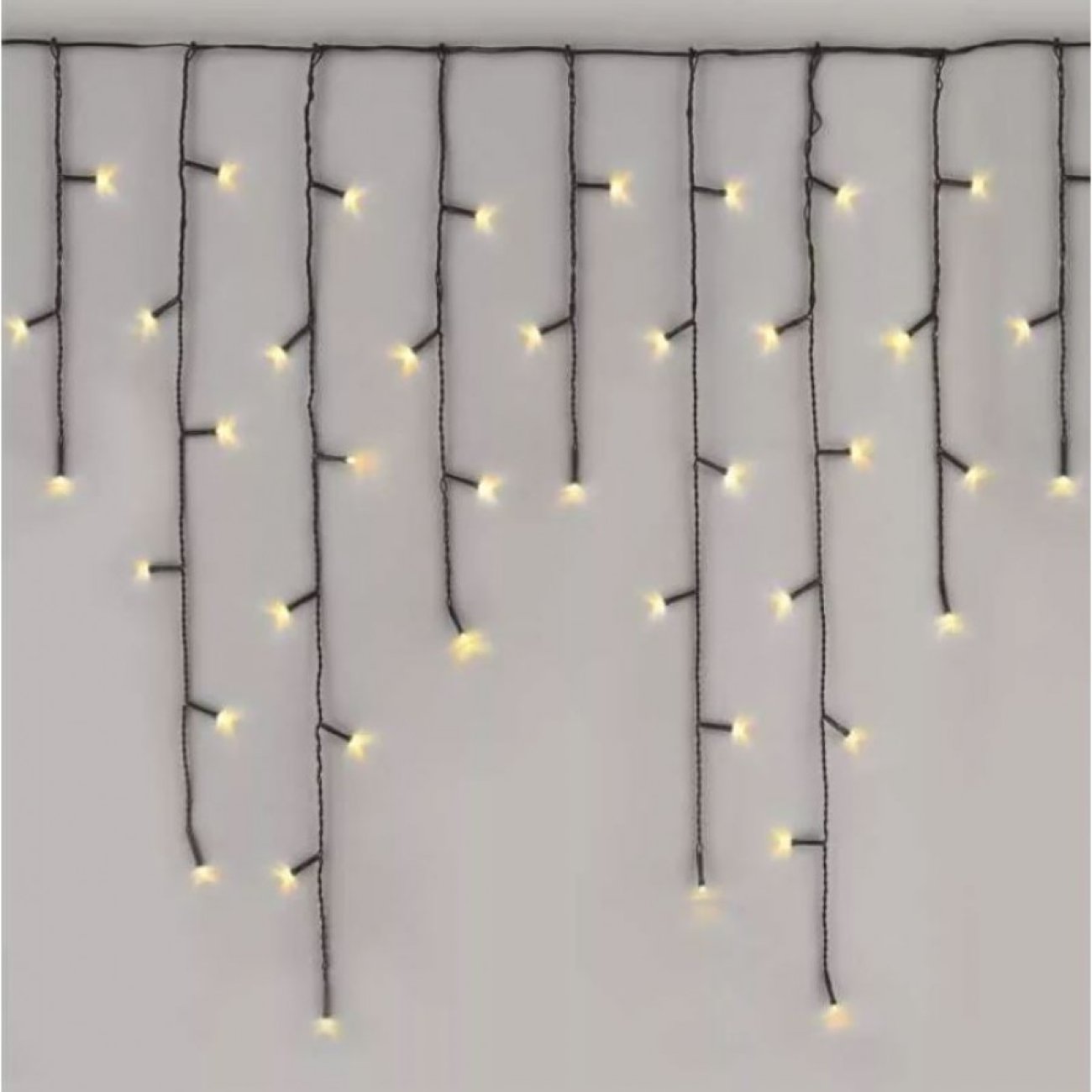 Obrázok GIRLANDA - PROFI LED svetelný záves, 3,6m, teplá biela, 200xLED, IP44, 8 módov svietenia